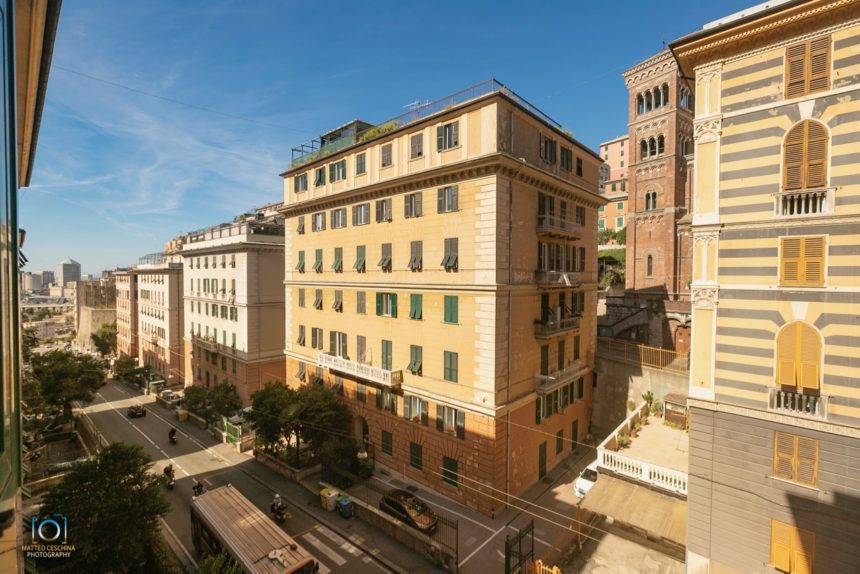 Genova, appartamento grande in centro - Via Sant'Ugo vista dalla casa