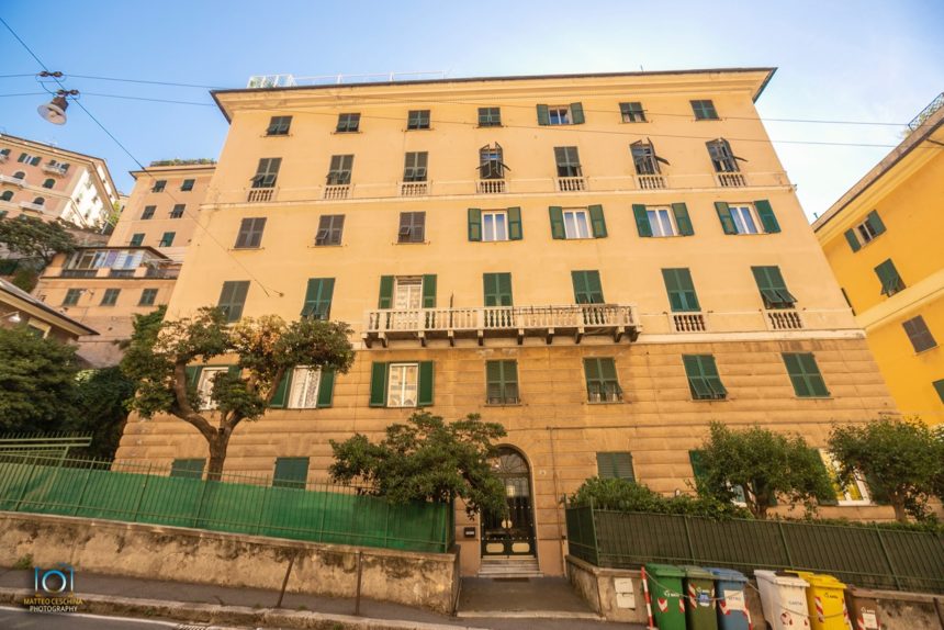 Genova, appartamento grande in centro - Via Sant'Ugo, vista del palazzo